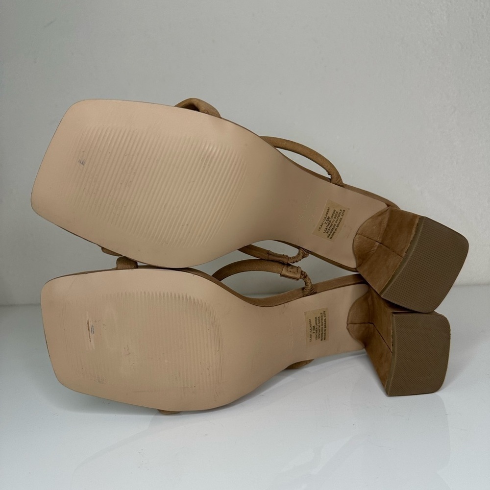 Steve Madden Brown Heeled Sandals - Picture 4 of 13